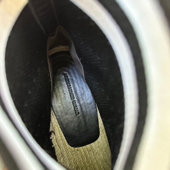 Alexander Wang Dylan Sock Bootie Espadrille High Ankle (READ for Size) - Picture 9 of 10